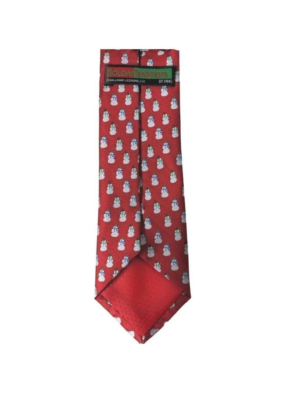 Hallmark Snowman All Over Print Necktie - Picture 6 of 7